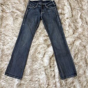 Cowgirl Tuff Dark Blue Boot Cut Jeans
